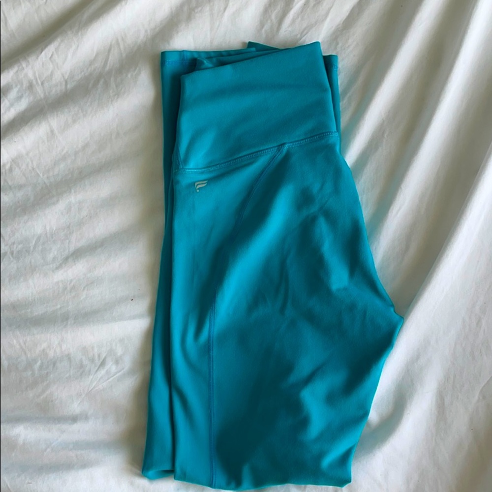 Teal fabletics leggings